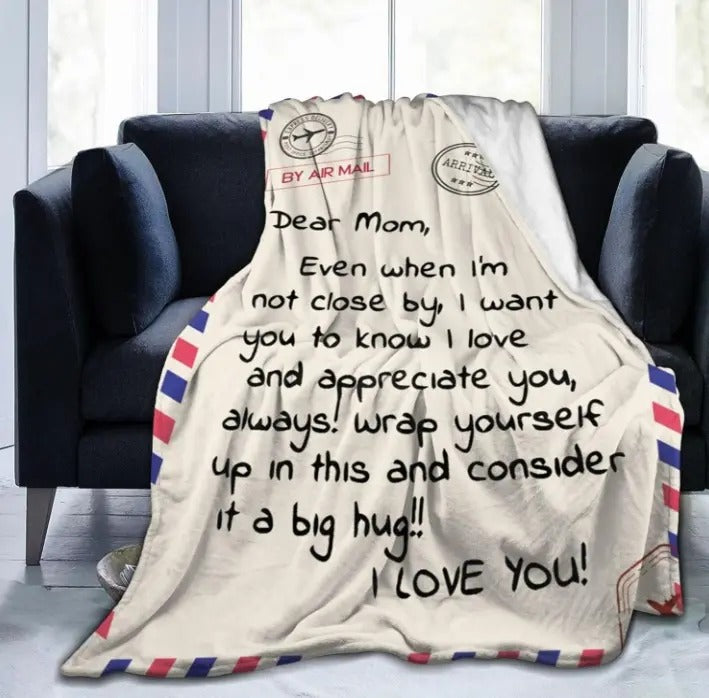 The Warmest Gift for Mom Blanket