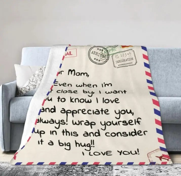 The Warmest Gift for Mom Blanket