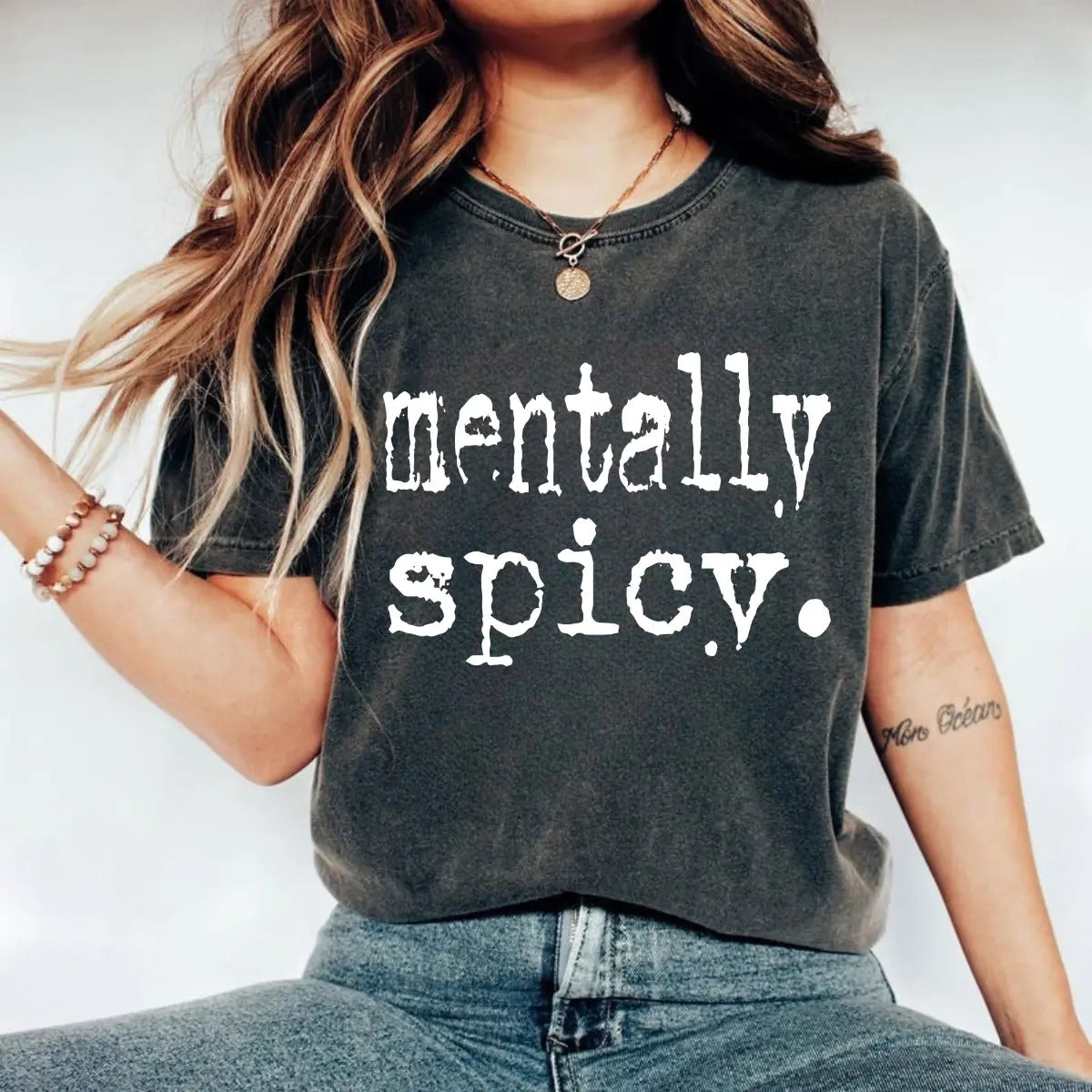Mentally Spicy Unisex Graphic T-Shirt/Sweatshirt/Hoodie