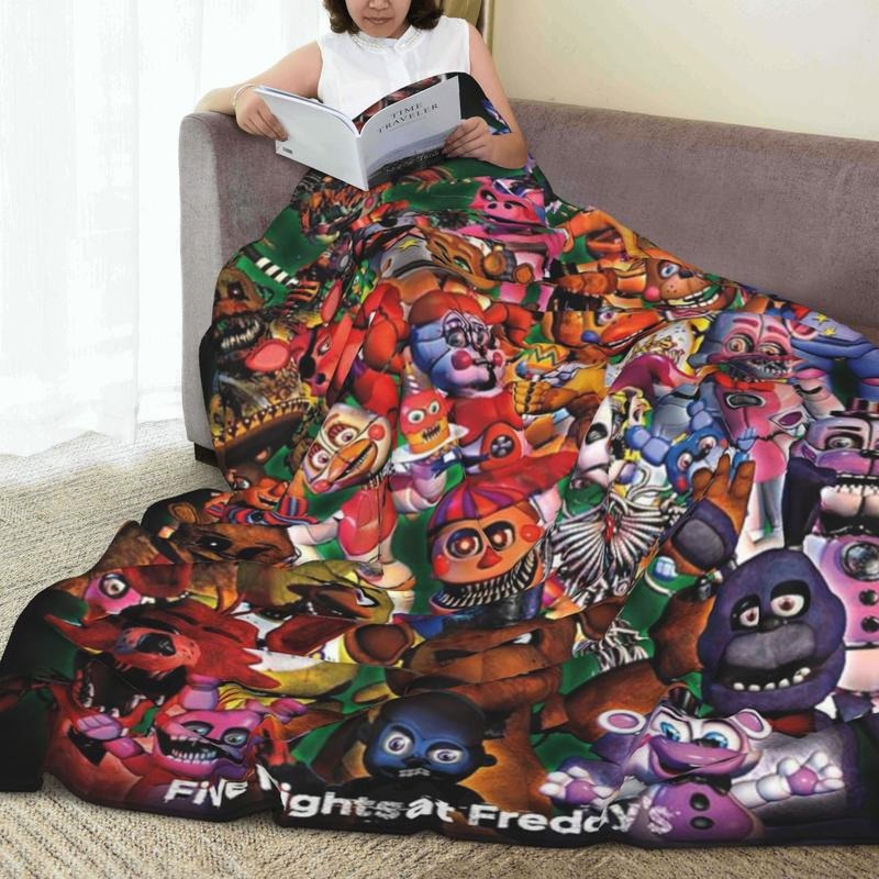 Cute Five Nights At Freddy's Blanket