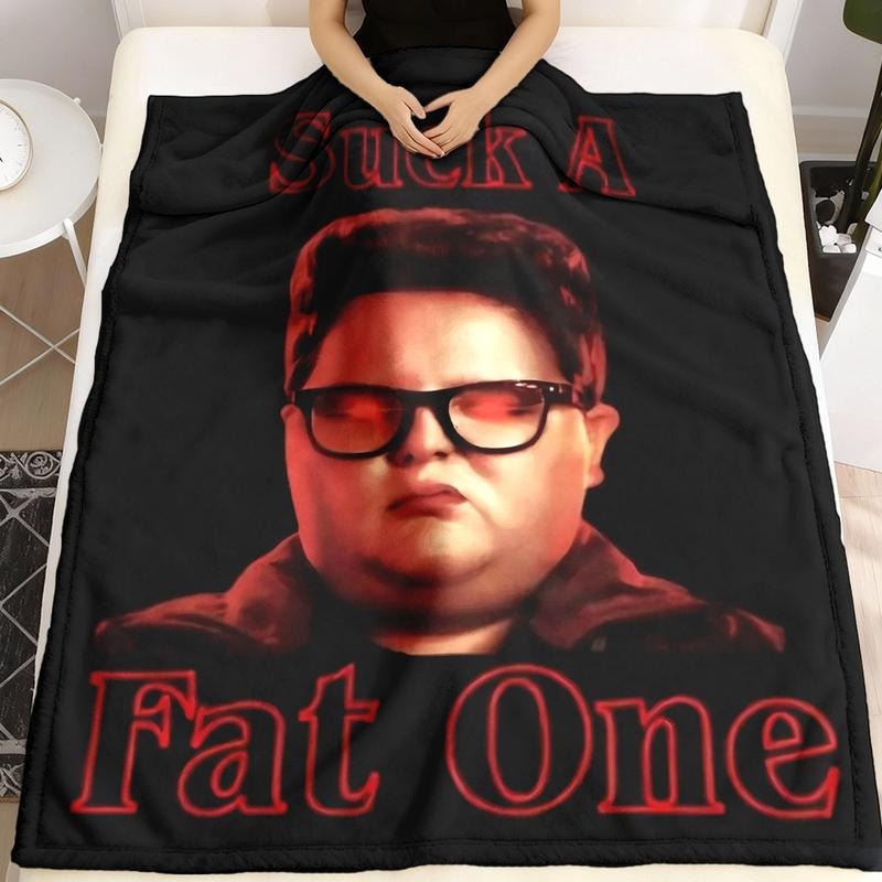 Funny Geek Parody Cozy Throw With Retro Humor Blanket