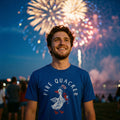 Fire Quacker Funny Duck Fireworks Joke Graphic T-Shirt/Sweatshirt/Hoodie