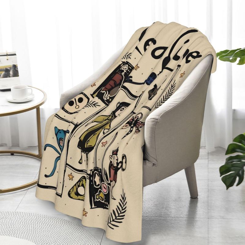 Cartoon Movie Animal Collage Cozy Plush Comfy Gothic Blanket