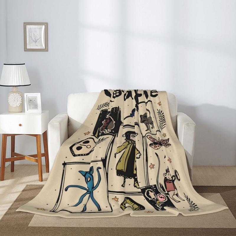 Cartoon Movie Animal Collage Cozy Plush Comfy Gothic Blanket