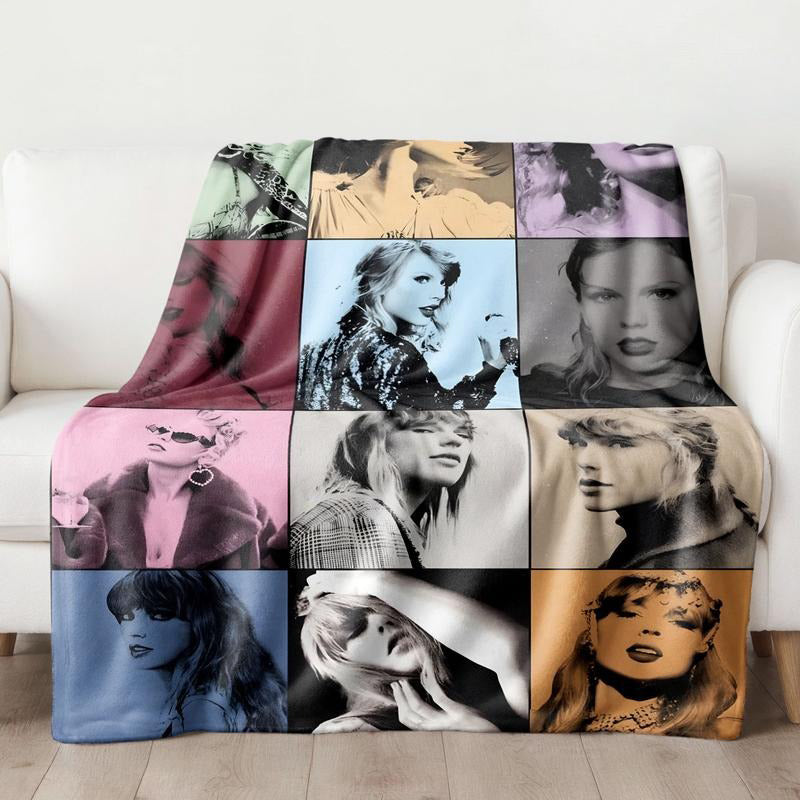 Pop Culture  Style Custom Image Blanket