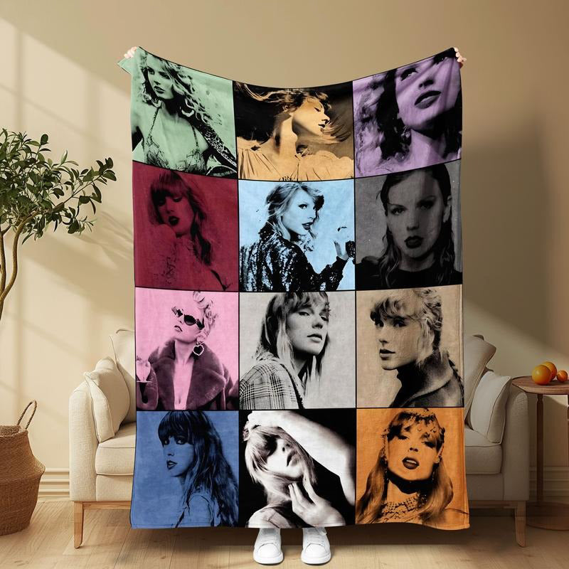 Pop Culture  Style Custom Image Blanket
