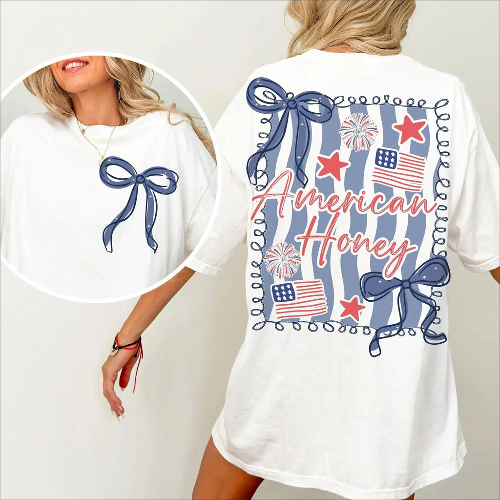 Patriotic Honey Coquette T-Shirt/Sweatshirt/Hoodie