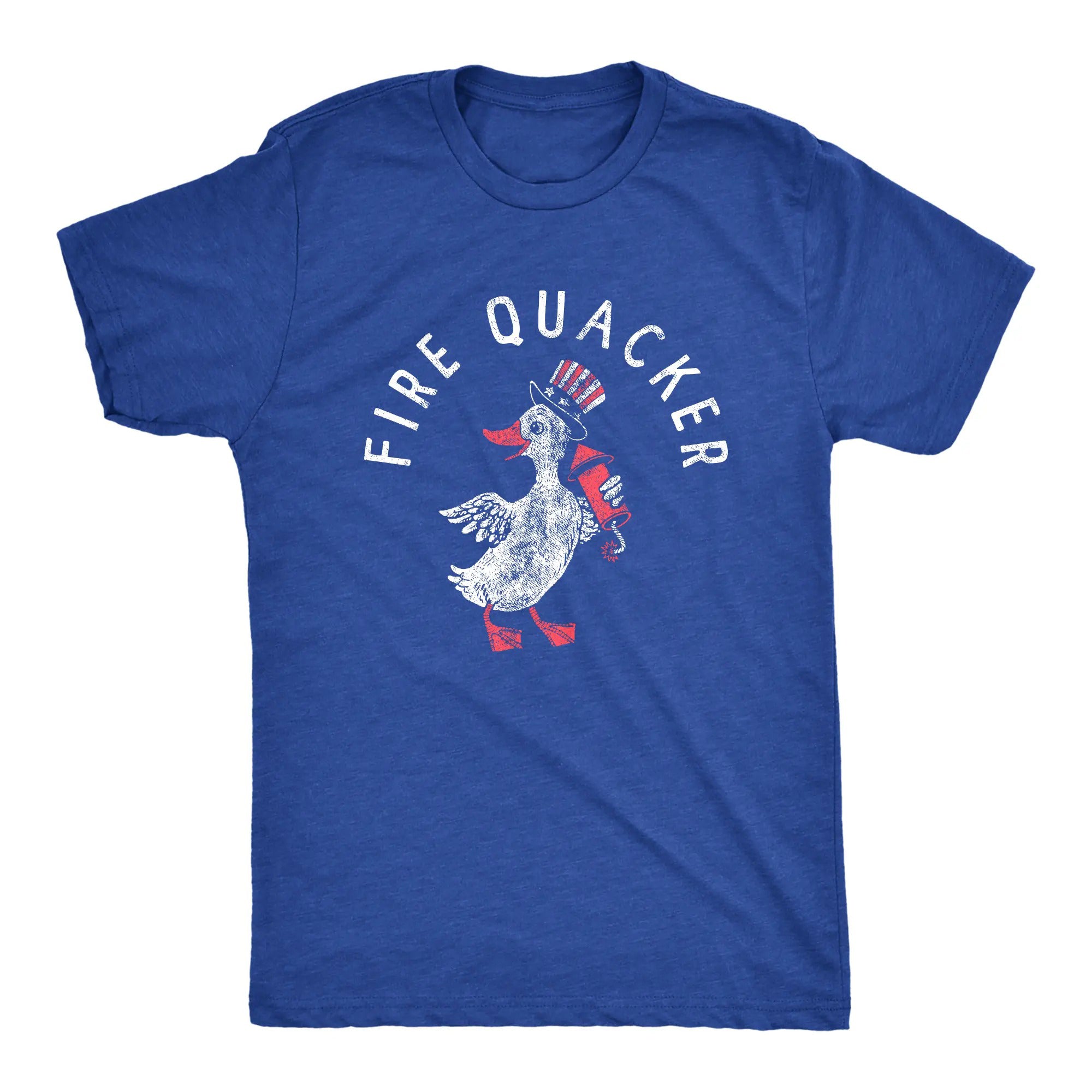 Fire Quacker Funny Duck Fireworks Joke Graphic T-Shirt/Sweatshirt/Hoodie