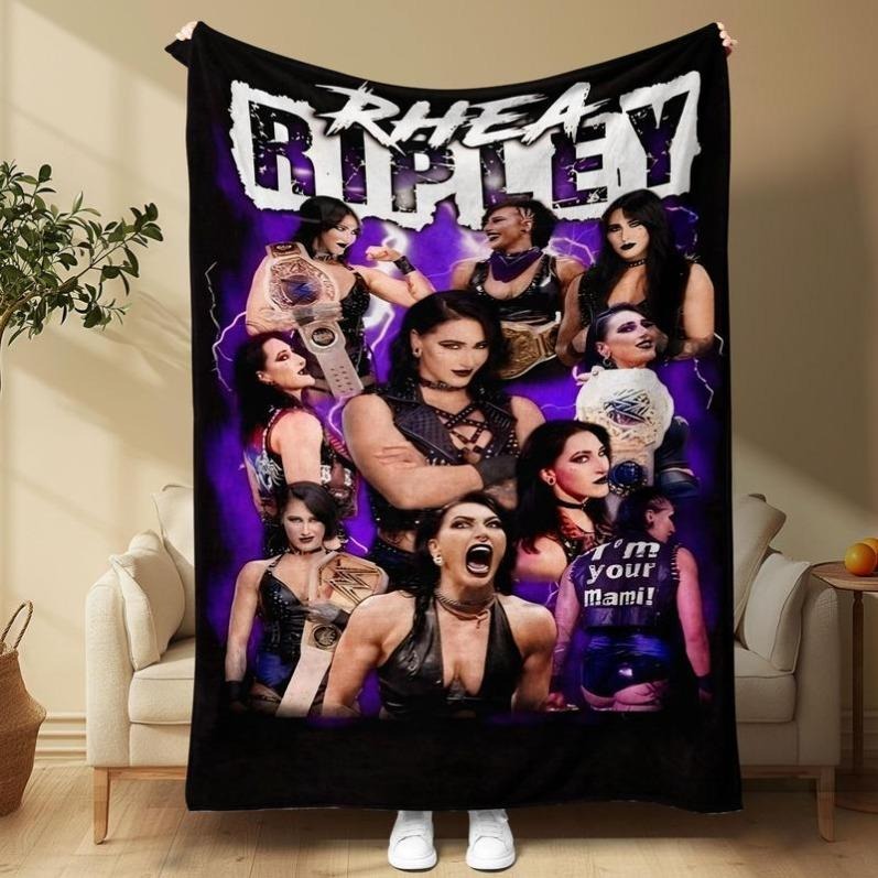 WWE Wrestling Themed Blanket