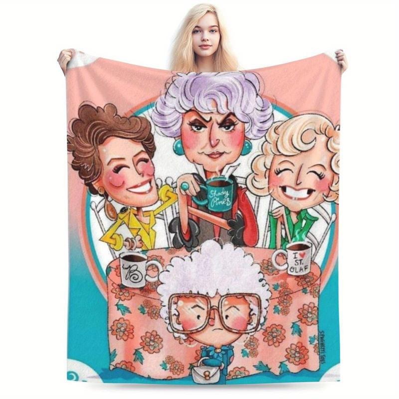 Golden Years Cartoon GG Blanket