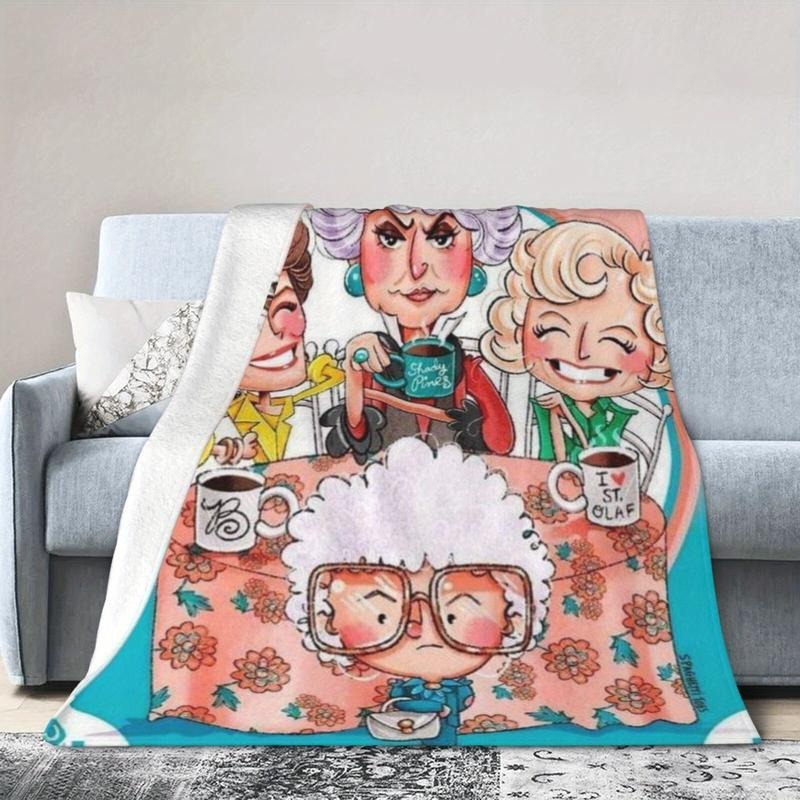 Golden Years Cartoon GG Blanket