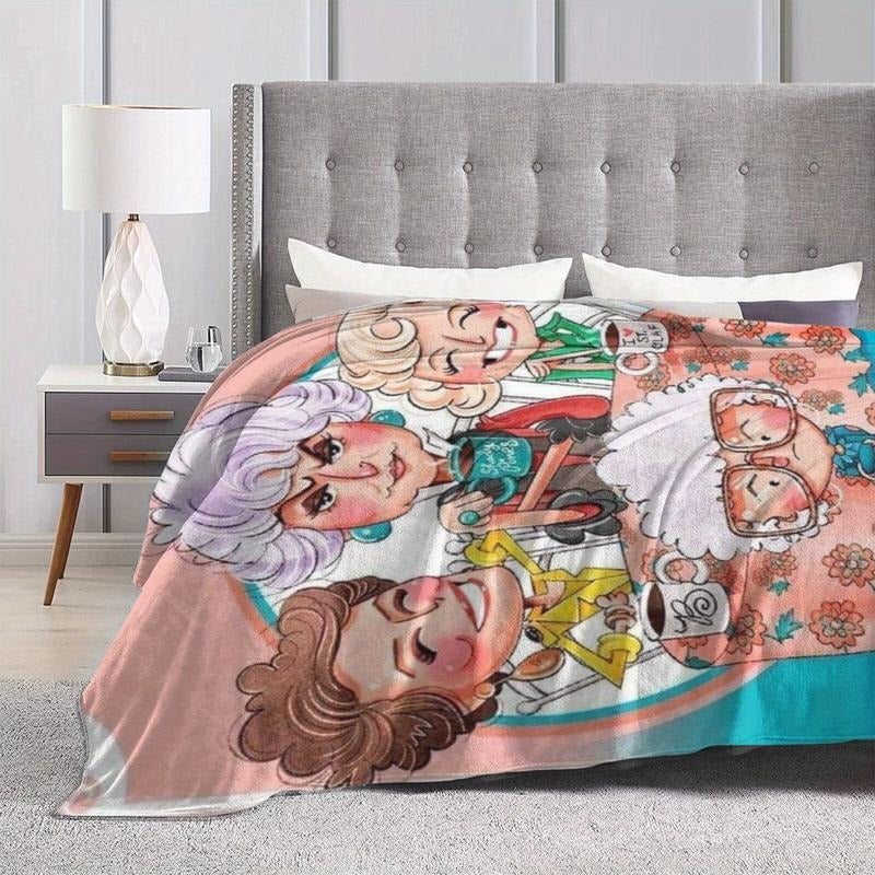 Golden Years Cartoon GG Blanket