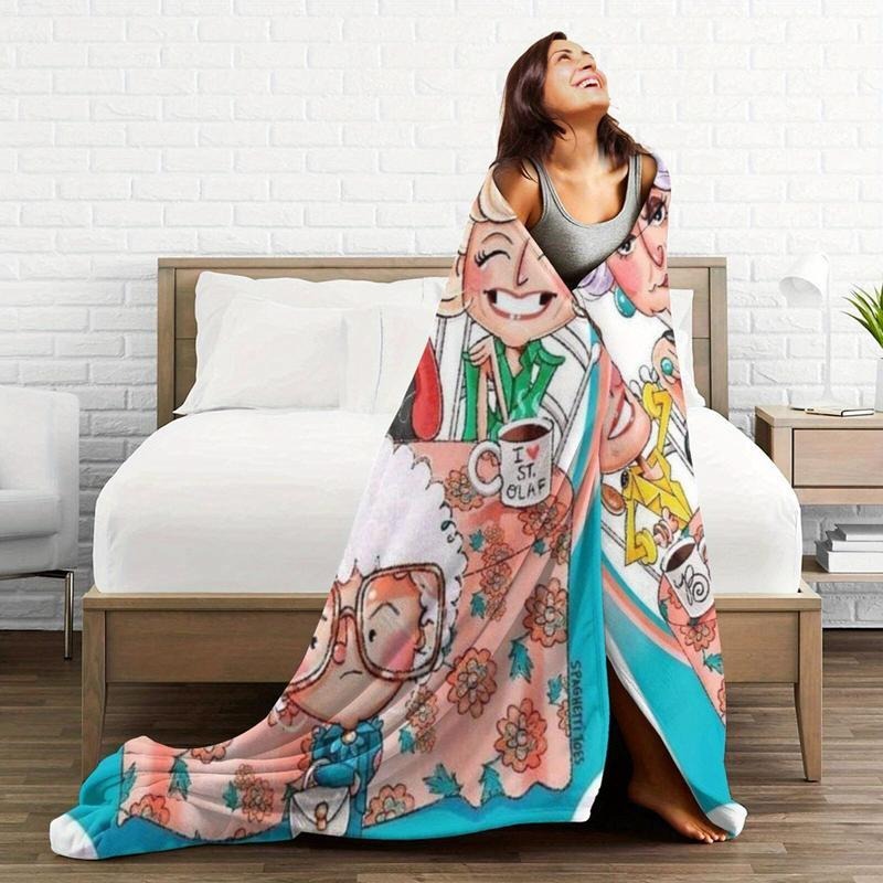 Golden Years Cartoon GG Blanket