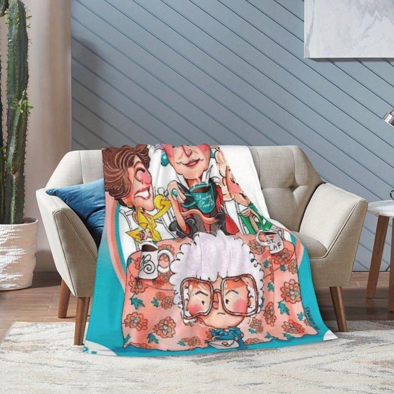 Golden Years Cartoon GG Blanket