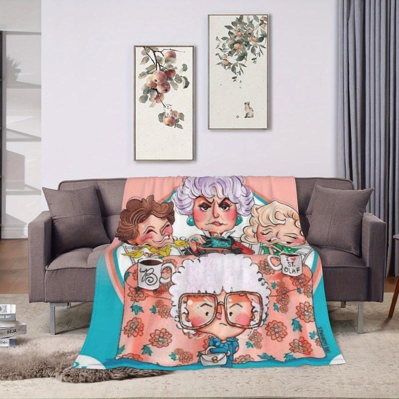 Golden Years Cartoon GG Blanket