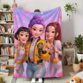 Kpop Demon Hunter Photo Of Mira Rumi Joey Blanket