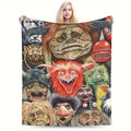 Labyrinth Movie Flannel Jareth Goblin King Blanket