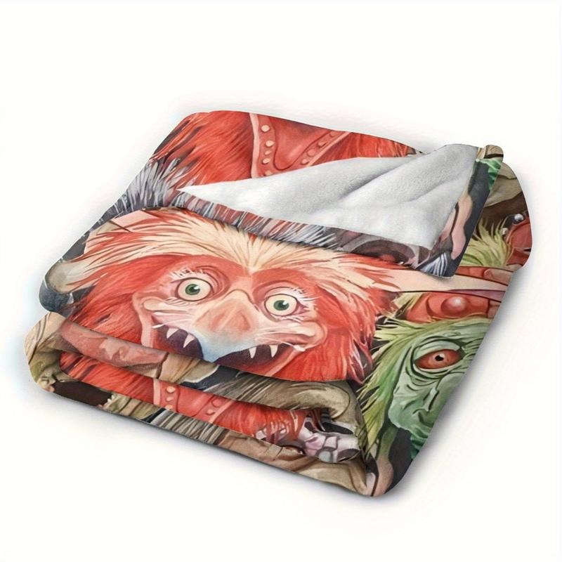 Labyrinth Movie Flannel Jareth Goblin King Blanket