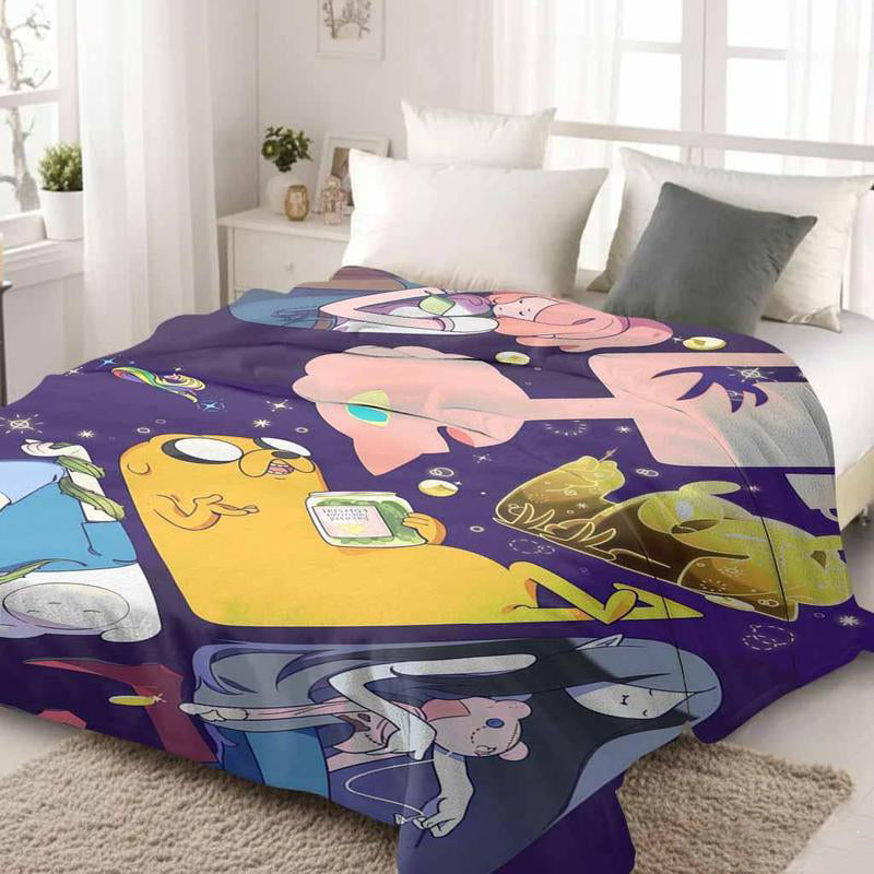 Adventure Time Flannel Blanket